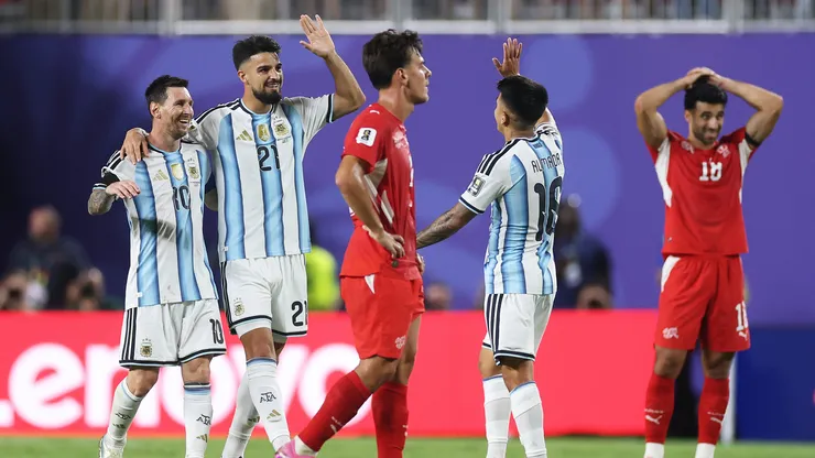 Argentina venció por 3-1 a Suiza.