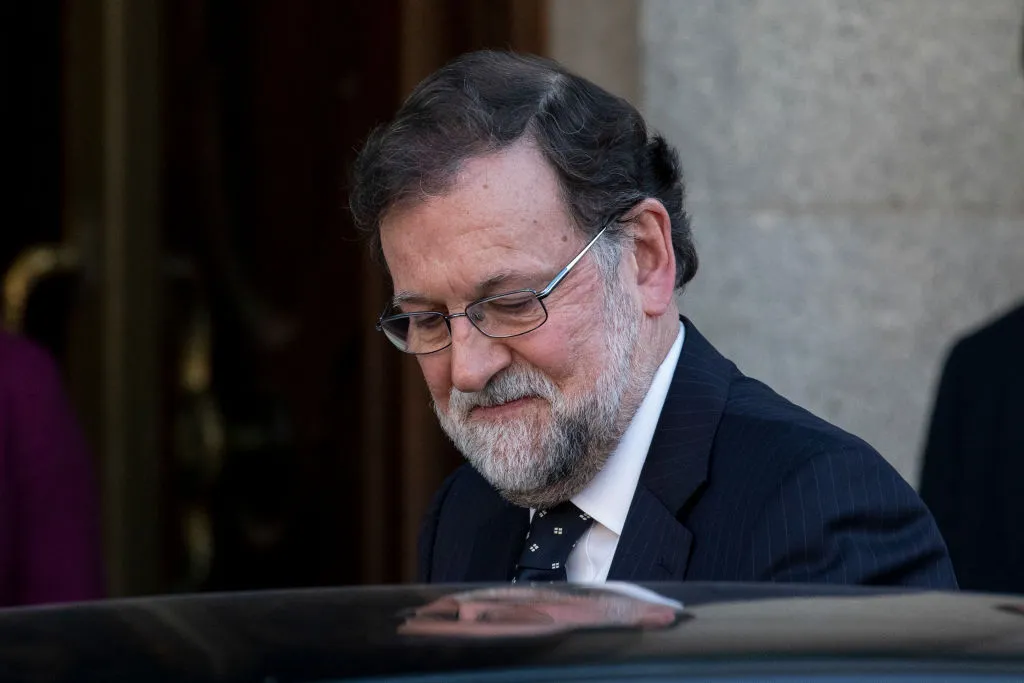 Mariano Rajoy creó una fuerte polémica en la previa al partido entre España y Francia. (Photo by Pablo Blazquez Dominguez/Getty Images)