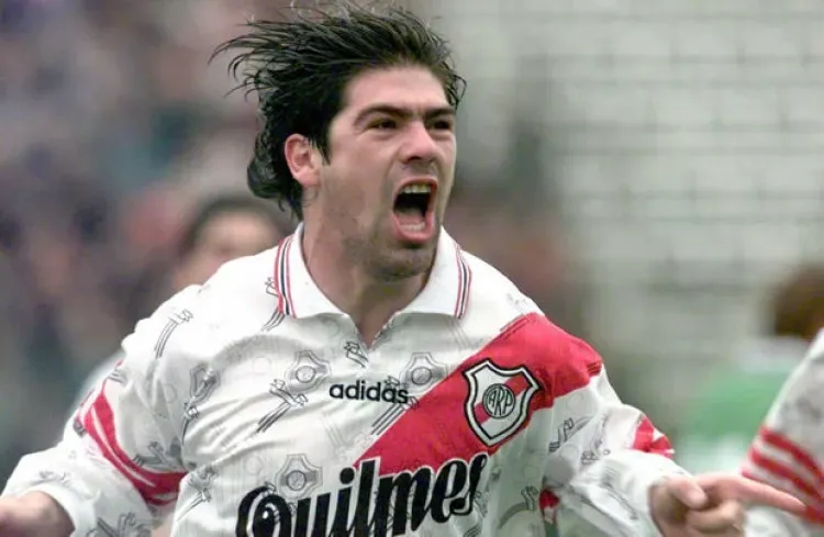 Salas hizo historia en River. Imagen: Archivo
