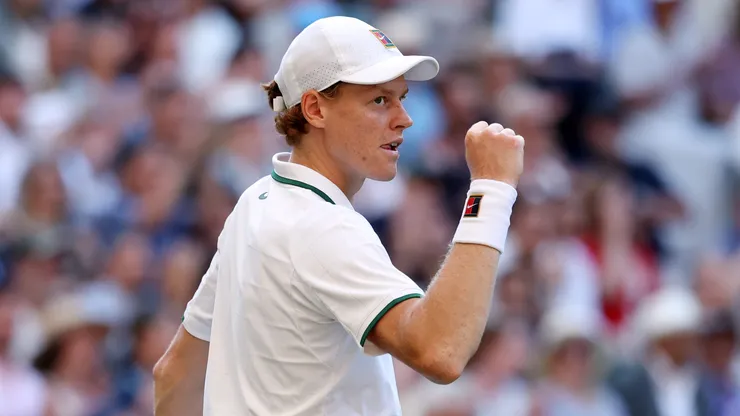 Jannik Sinner se quedó con el título en Wimbledon.