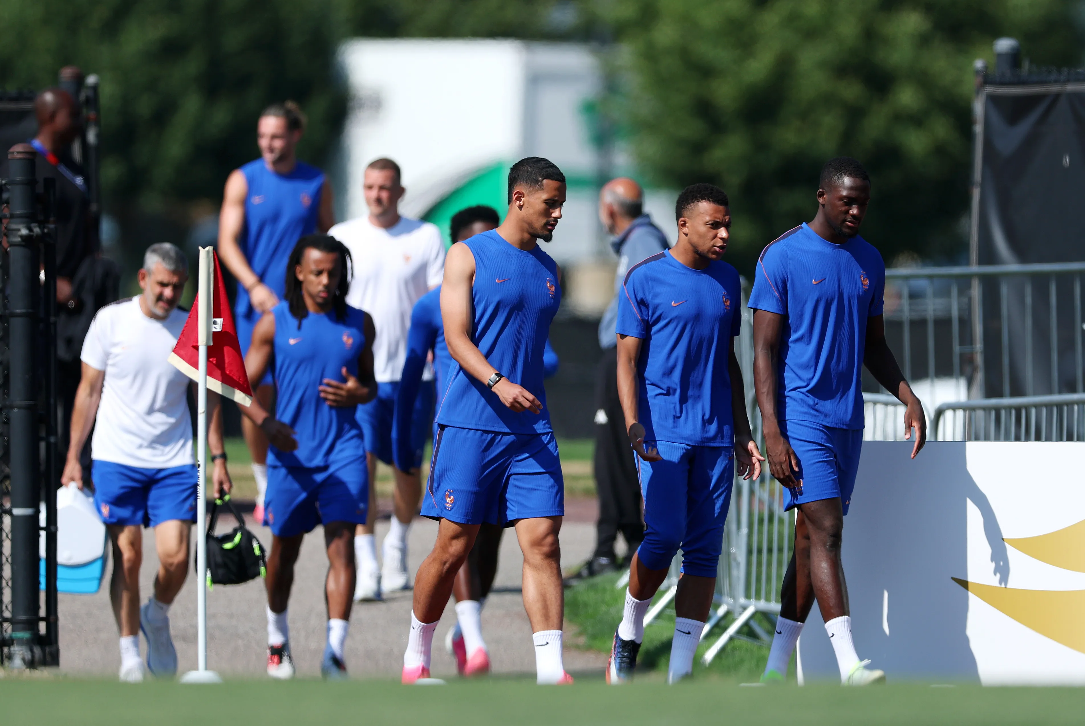 Francia se prepara para la semifinal con España.  (Photo by Molly Darlington/Getty Images)