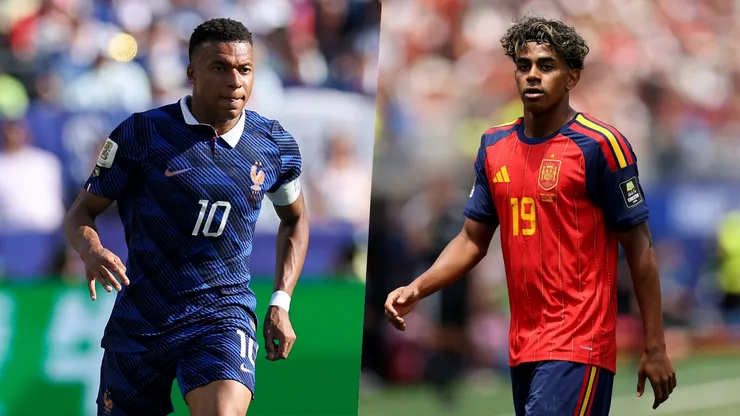 Francia enfrenta a España en la Copa del Mundo 2026.