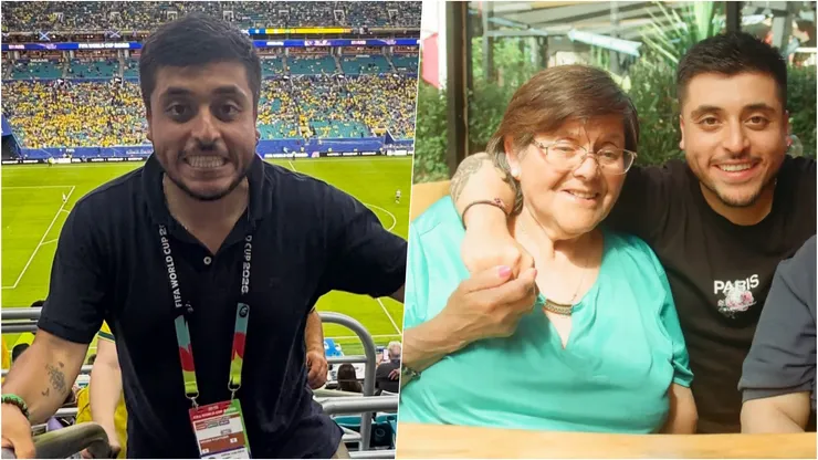 Juan Vera Valdés, periodista que brilló en el Mundial 2026, habló sobre su madre