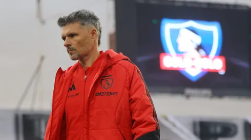 Fernando Ortiz presionó a Colo Colo pero no dio resultados.
