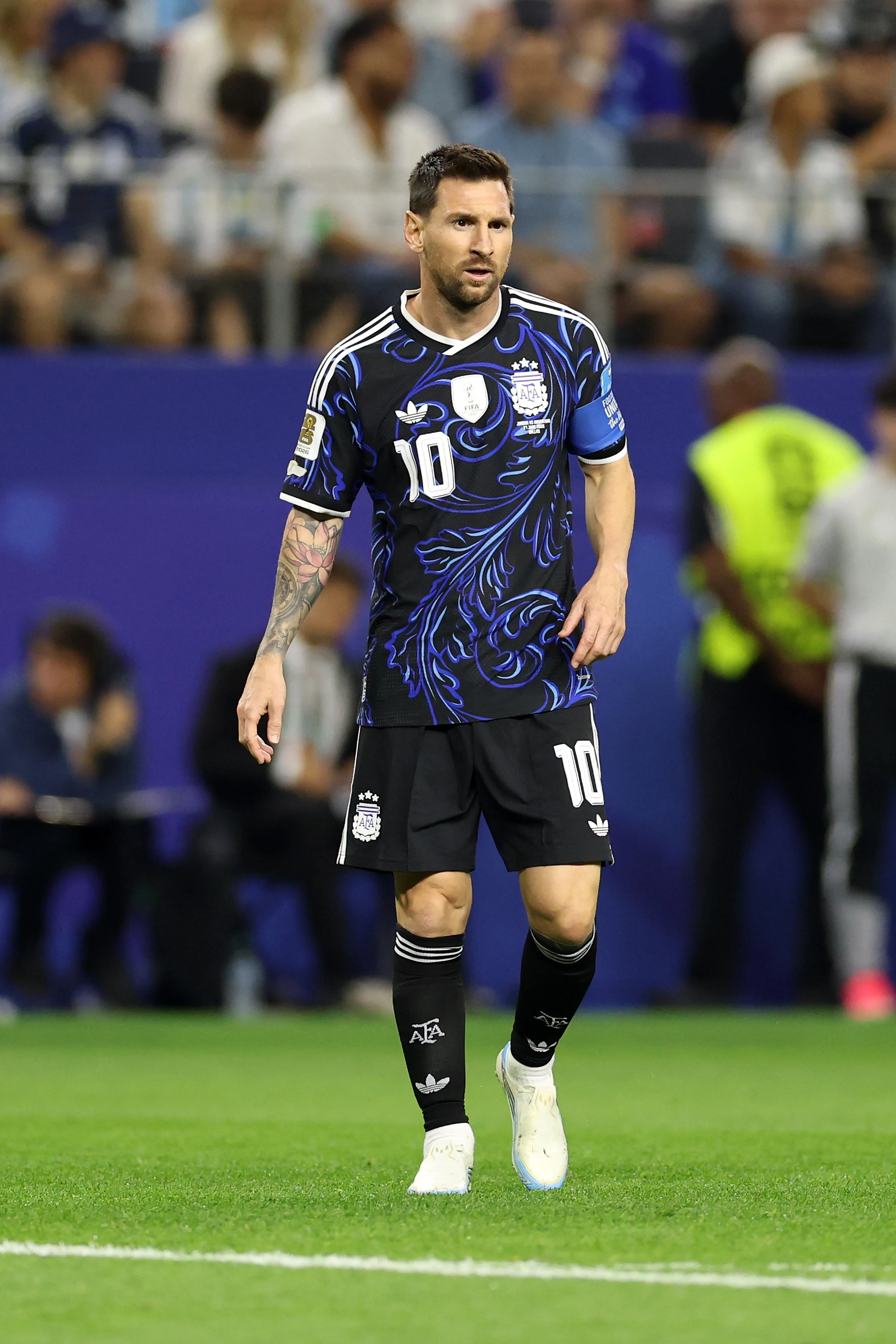 Esta es la camiseta que usará Argentina vs Inglaterra. Imagen: Getty