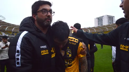 Cristián Zavala terminó llorando en la clasificación de Coquimbo Unido.
