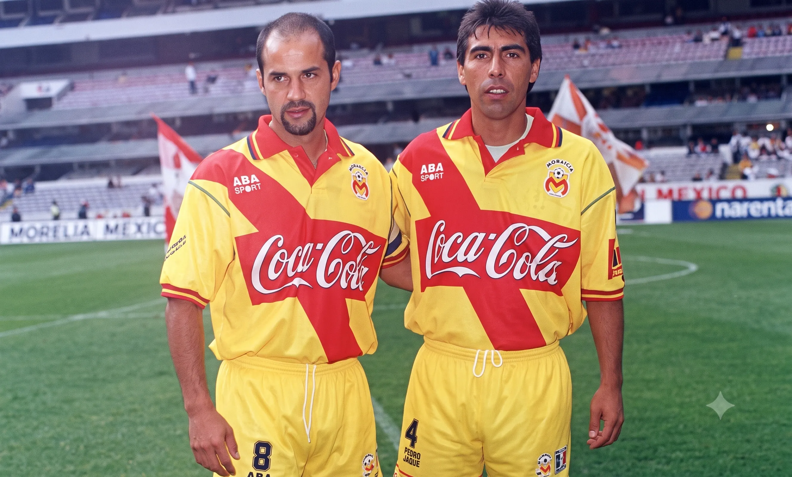 Marco Antonio Figueroa y Pedro Jaque fueron compañeros en Cobreloa y el Morelia de México.