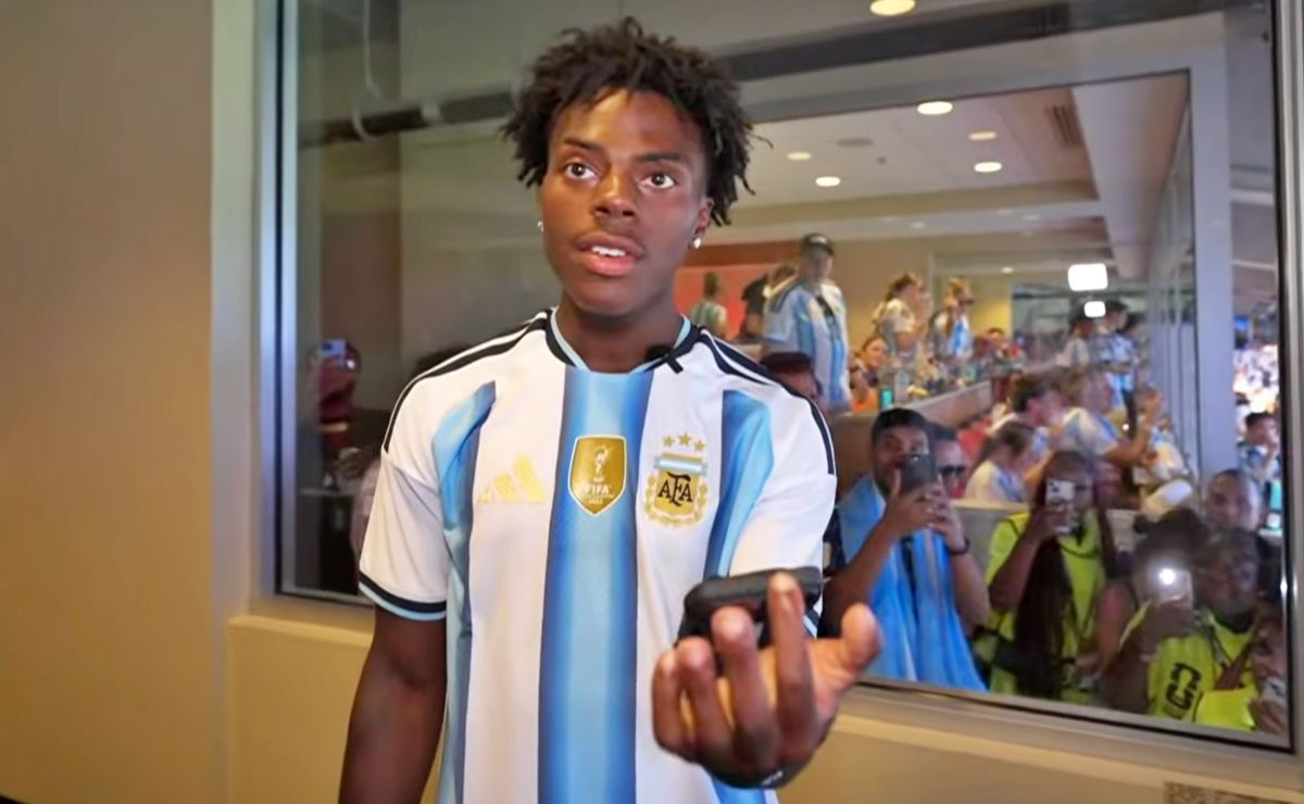 En Argentina amenazan a iShowSpeed para duelo con Inglaterra: “No te presentes”