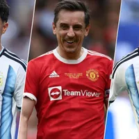 Gary Neville dispara con todo contra dos figuras de la Albiceleste