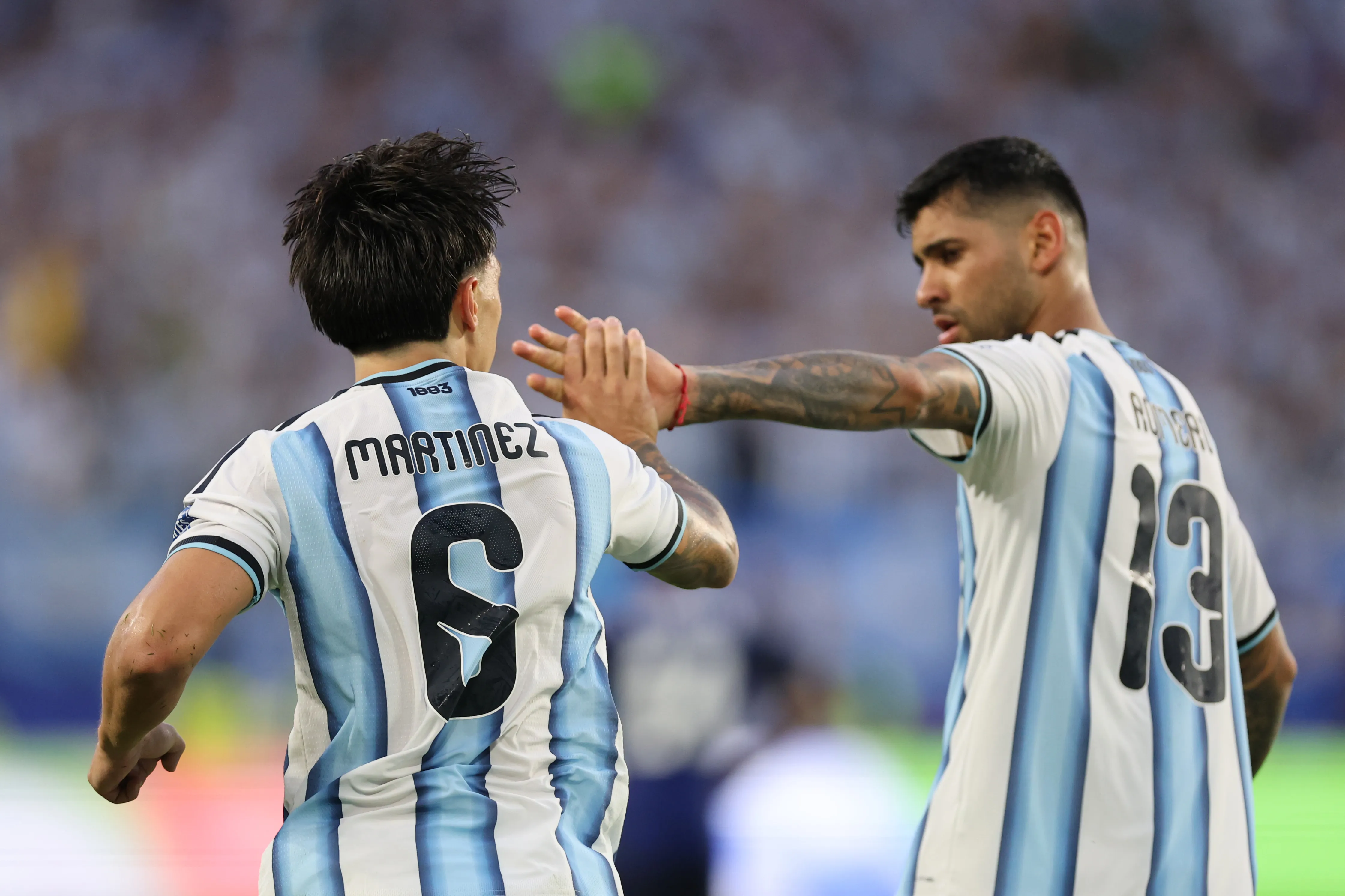 Neville apuntó a Martínez y Romero. (Photo by Michael Reaves/Getty Images)