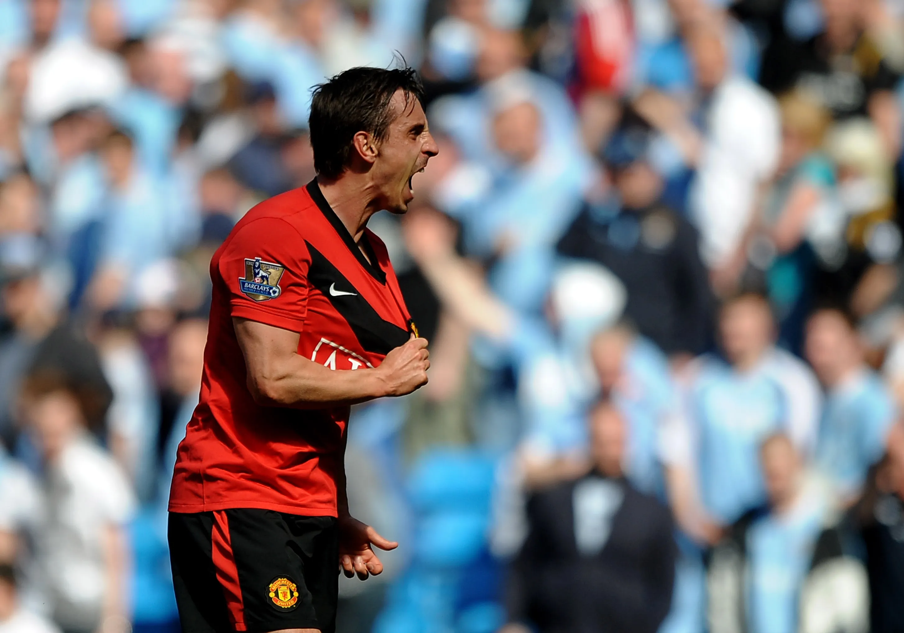 El histórico del Manchester criticó a la defensa argentina. (Photo by Laurence Griffiths/Getty Images)