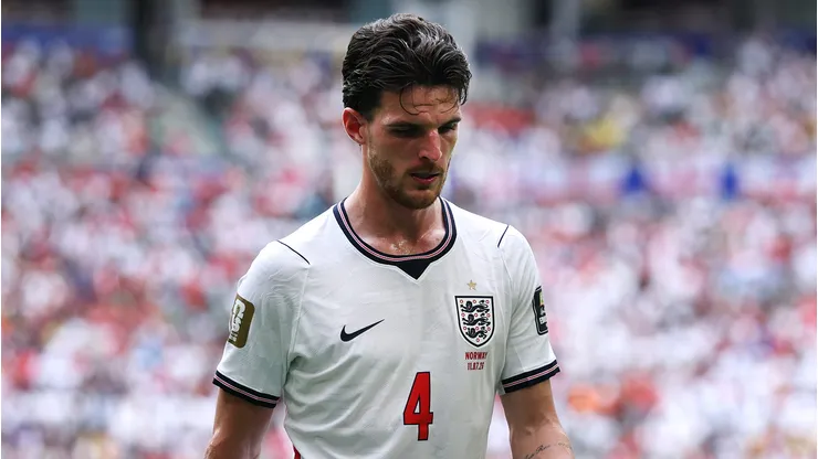 ¿Podrá Declan Rice jugar la semifinal con Inglaterra?