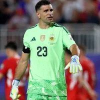 El fuerte golpe que recibe Dibu Martínez antes del partido con Inglaterra