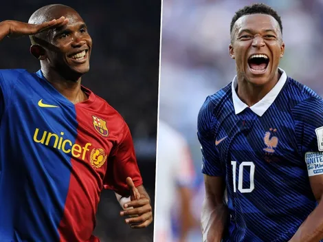 Samuel Eto'o defiende a Kylian Mbappé con fuerte mensaje a Francia