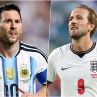 Kane elogia a Messi en la previa de la semifinal entre Inglaterra y Argentina