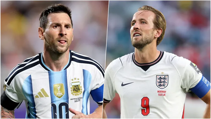 Kane elogia a Messi en la previa del clásico entre Inglaterra y Argentina.