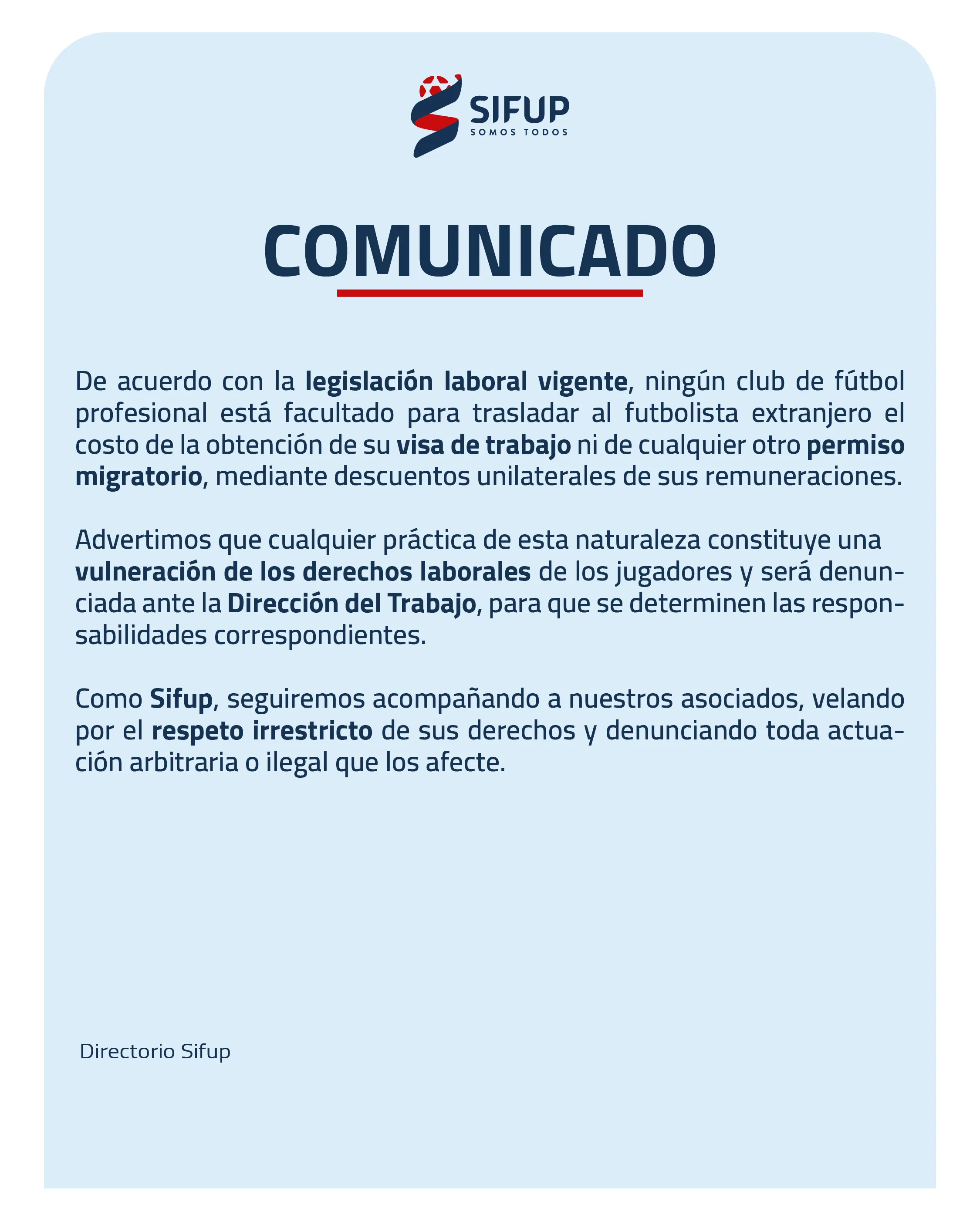 Imagen: @sifup