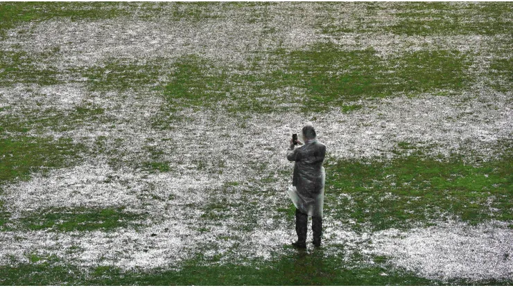 Las lluvias suspenden otro evento en nuestro país.