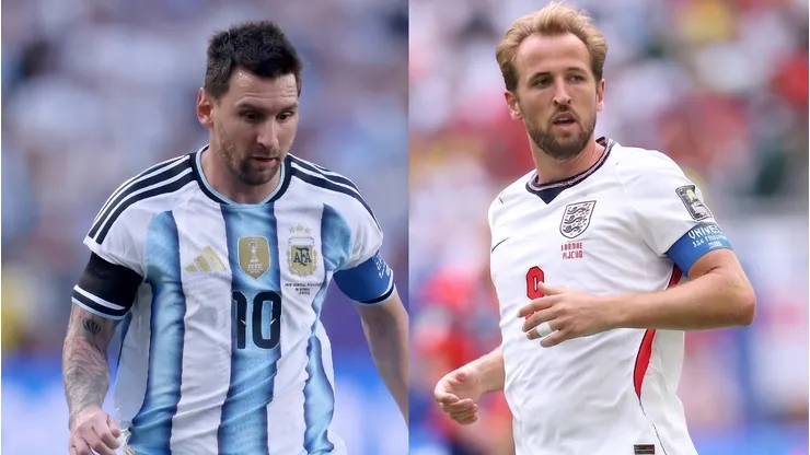 Lionel Messi y Harry Kane quieren clasificar a la final.