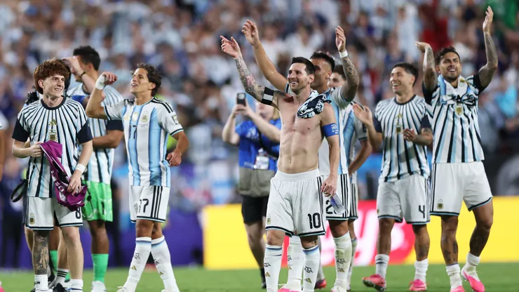 Argentina recibe elogios antes de la semifinal con Inglaterra.