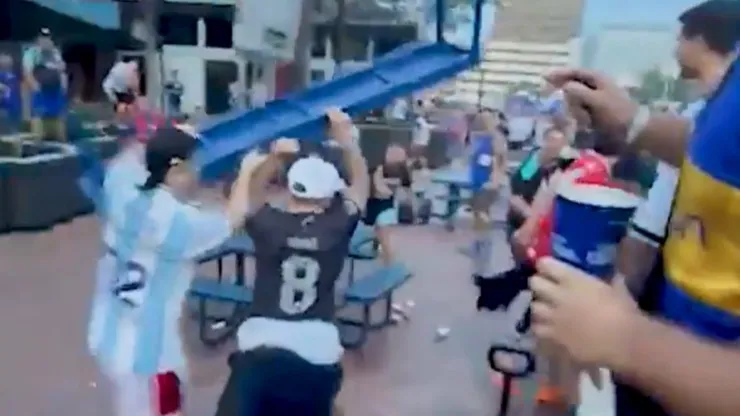 Fea pelea en Estados Unidos entre los mismos argentinos