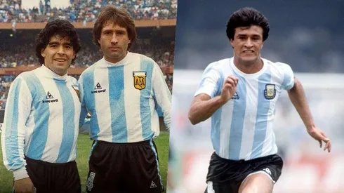 Garré compartió en la selección de Argentina con Maradona y Borghi.