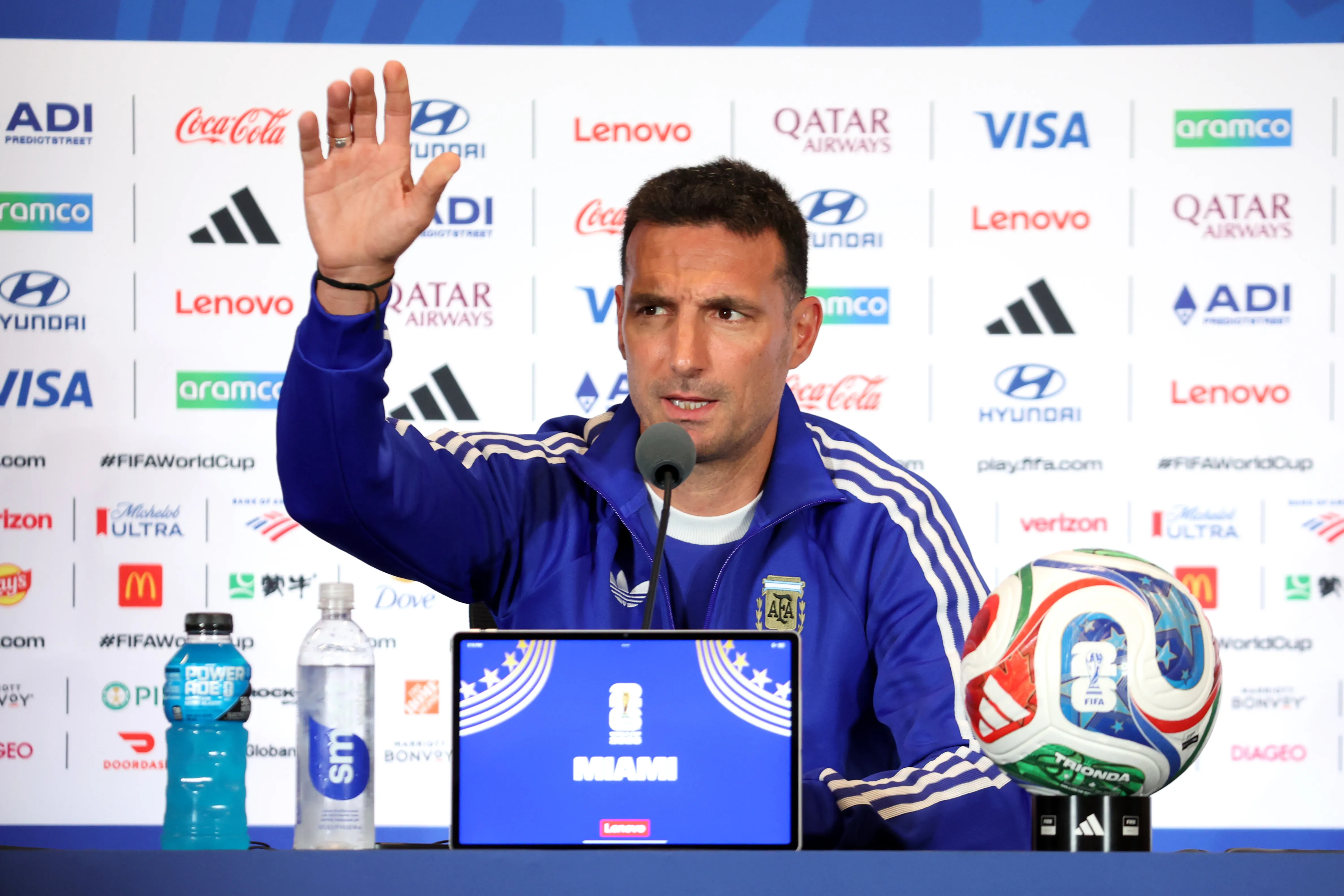 Scaloni declaró en rueda de prensa | Getty Images