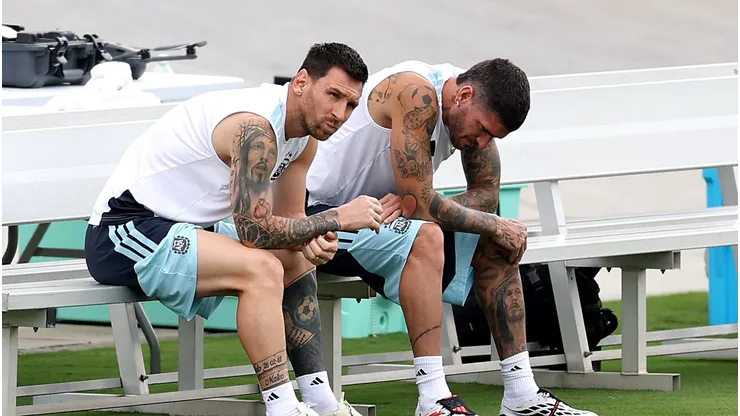 De Paul quedó fuera del once estelar ante Inglaterra