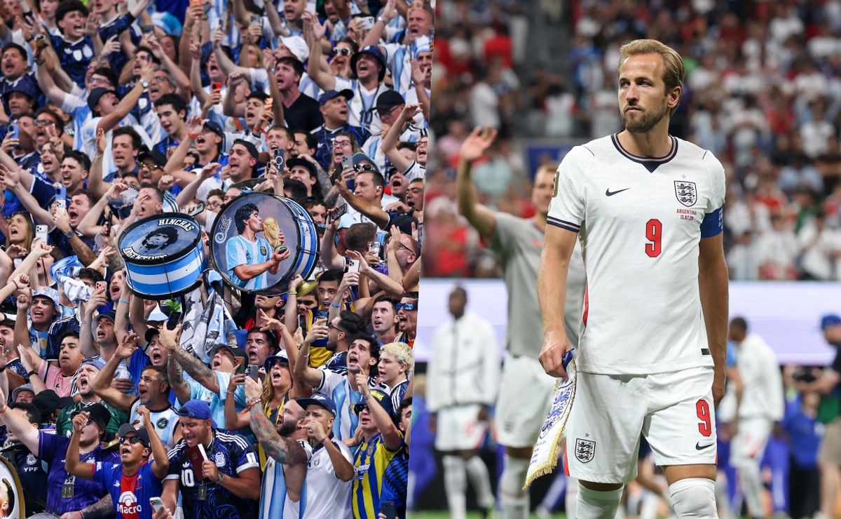 Indignante: hinchas de Argentina no respetan himno de Inglaterra y realizan ofensivo cántico