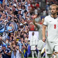 Hinchas de Argentina hacen ofensivo canto durante himno de Inglaterra