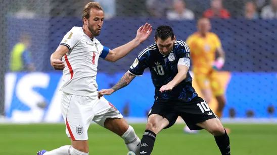 Con dos asistencias de Messi, Argentina le pasó por encima a Inglaterra – Getty