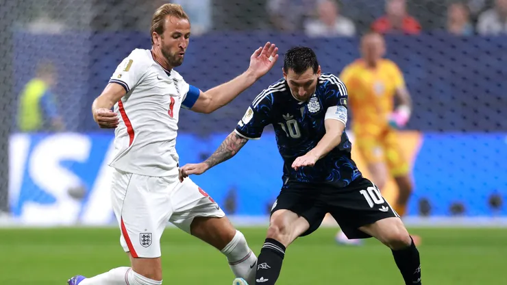 Con dos asistencias de Messi, Argentina le pasó por encima a Inglaterra