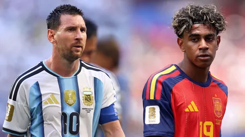 Messi y Lamine Yamal se enfrentarán en la gran final del Mundial este domingo.