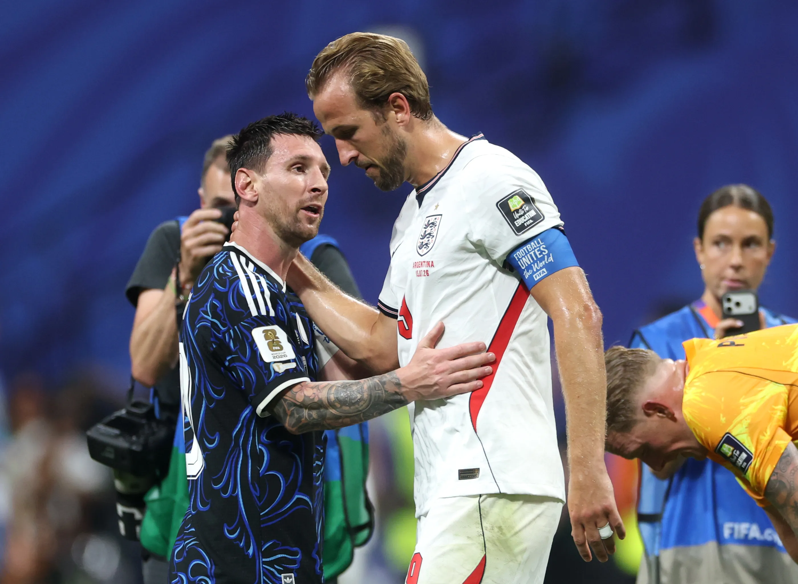 Lionel Messi destacó lo importante que fue para el pueblo que Argentina venciera a Inglaterra en el Mundial 2026. Foto: Getty Images.