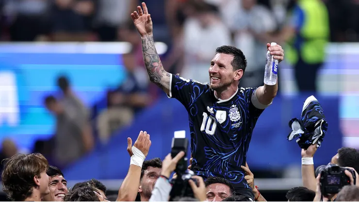 Lionel Messi lideró la remontada de Argentina ante Inglaterra en el Mundial.