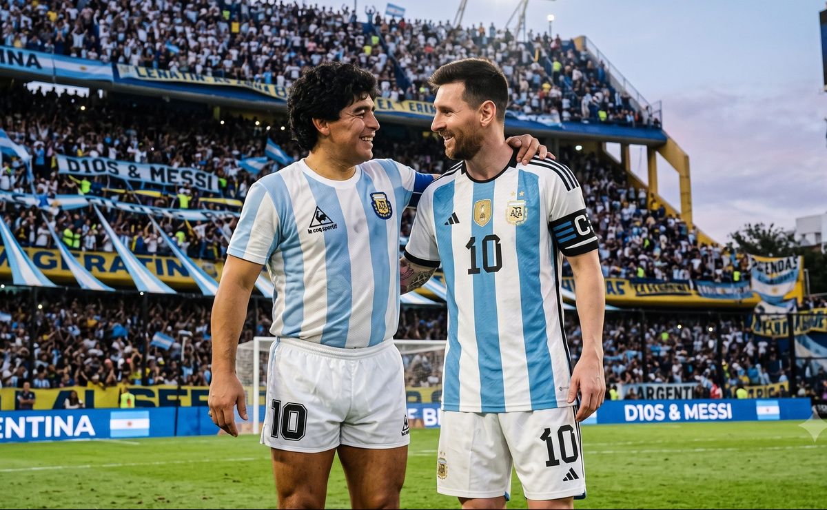 “Es un regalo para él”: el emotivo homenaje de Messi a Diego Maradona tras vencer a Inglaterra