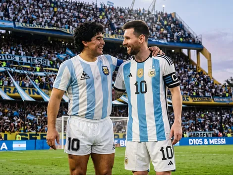 Lionel Messi emociona con su mensaje a Diego Maradona tras clasificar
