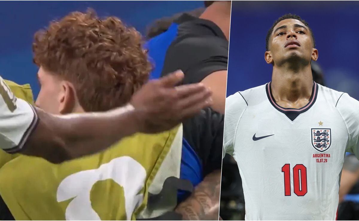 La jugada que generó el cachetazo en Argentina vs Inglaterra: “Se comió un churrasco hermoso”