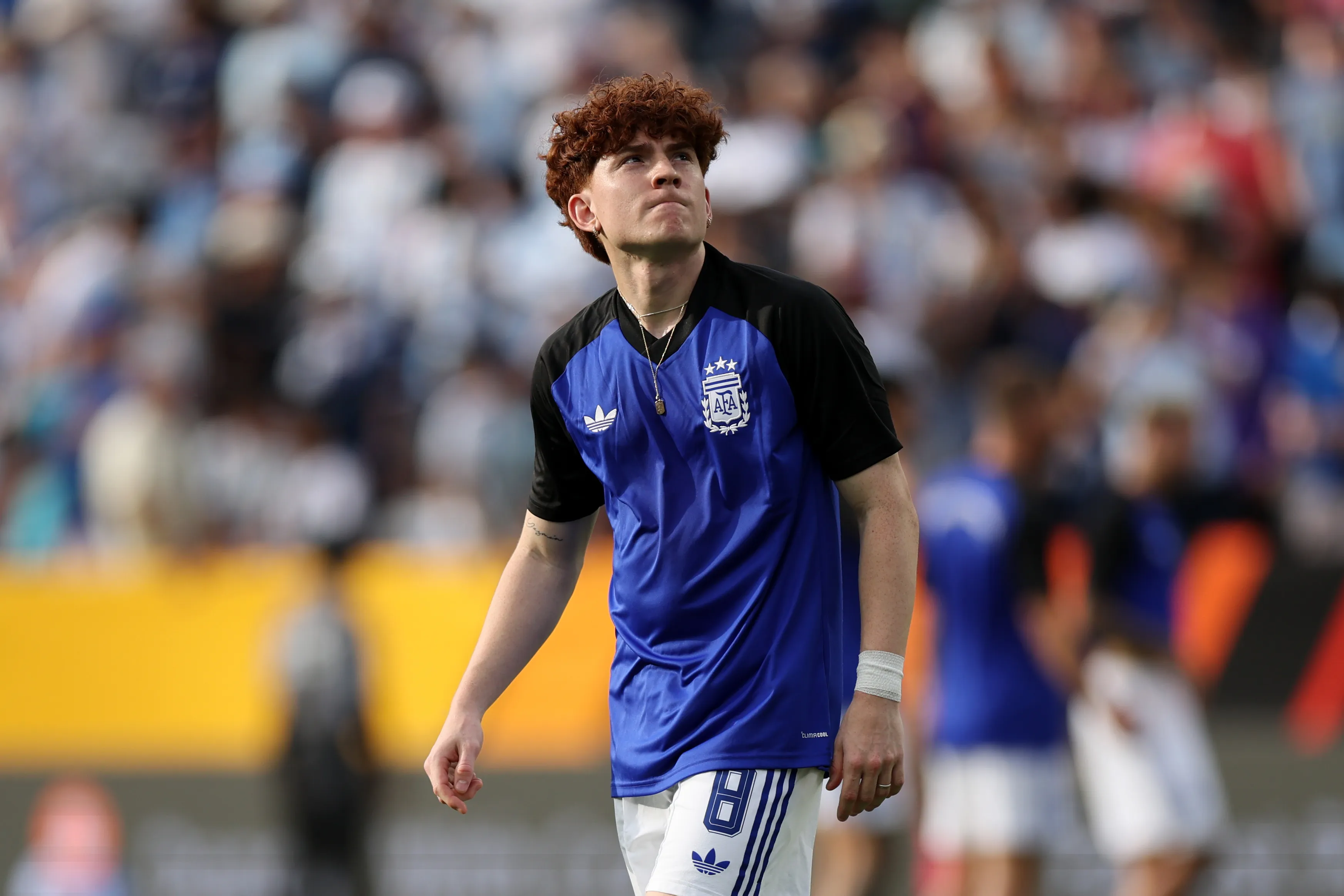 Valentín Barco estuvo en la polémica tras el Argentina vs Inglaterra. (Photo by Tim Warner/Getty Images)