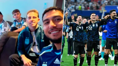 Buonanotte y Lettieri de Temuco, celebraron el triunfo de Argentina y la clasificación a la final del Mundial