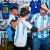 "Para los antiargentina": Los Displicentes la rompen en el Mundial