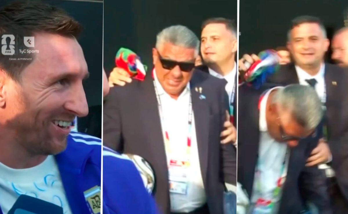 “Me secan la nuca”: La hilarante broma de Chiqui Tapia a Lionel Messi en plena entrevista