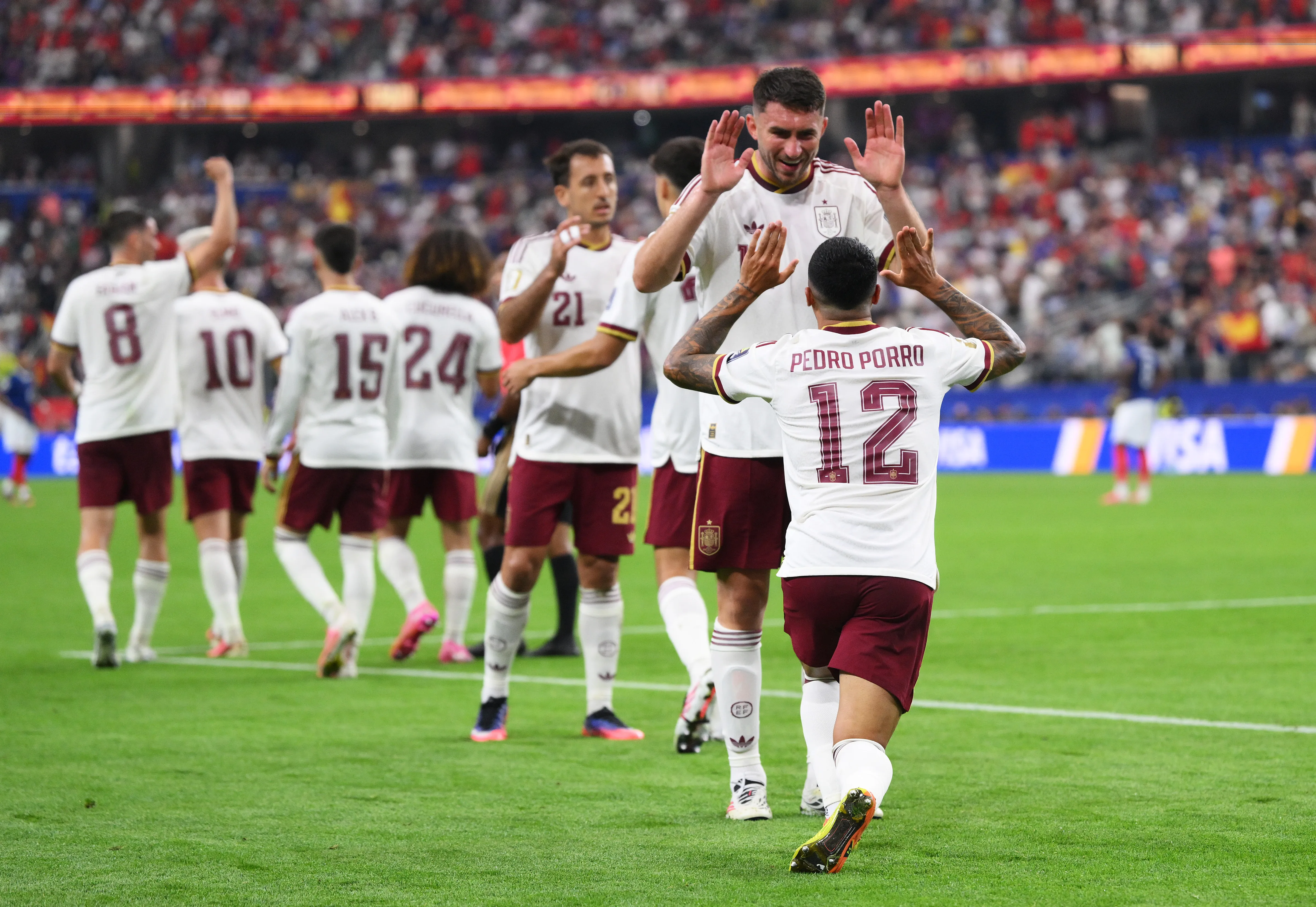 España clasificó a la gran final del Mundial. (Photo by David Ramos/Getty Images)