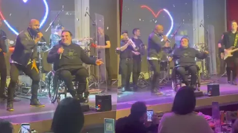 Manuel Ibarra vivió una noche inolvidable.