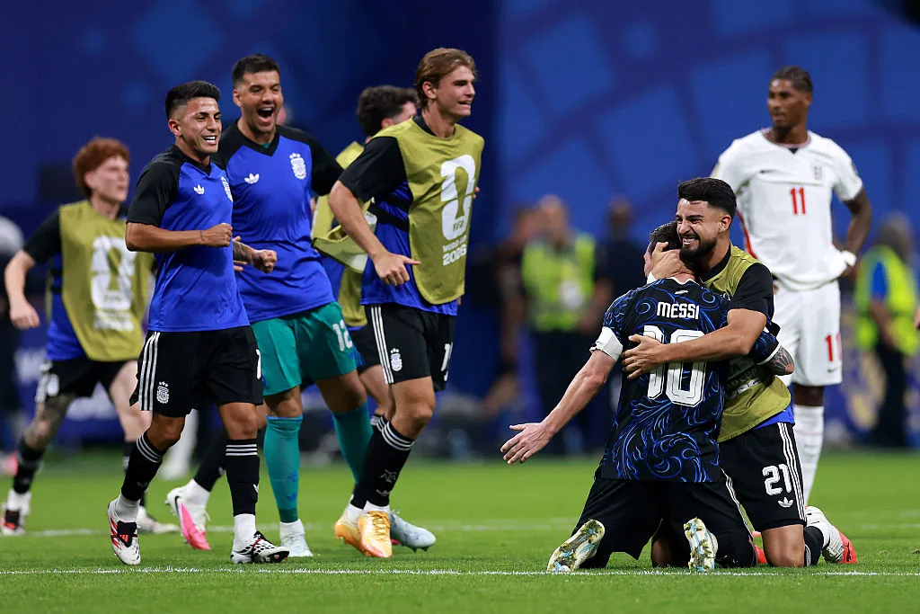 Argentina clasificó a otra final del Mundial. (Photo by Elsa/Getty Images)