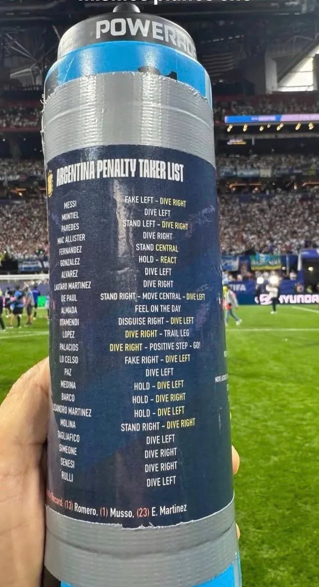 El torpedo de Pickford contra Argentina.