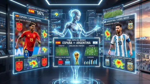 España y Argentina están muy parejos para la final del Mundial 2026, según la IA.