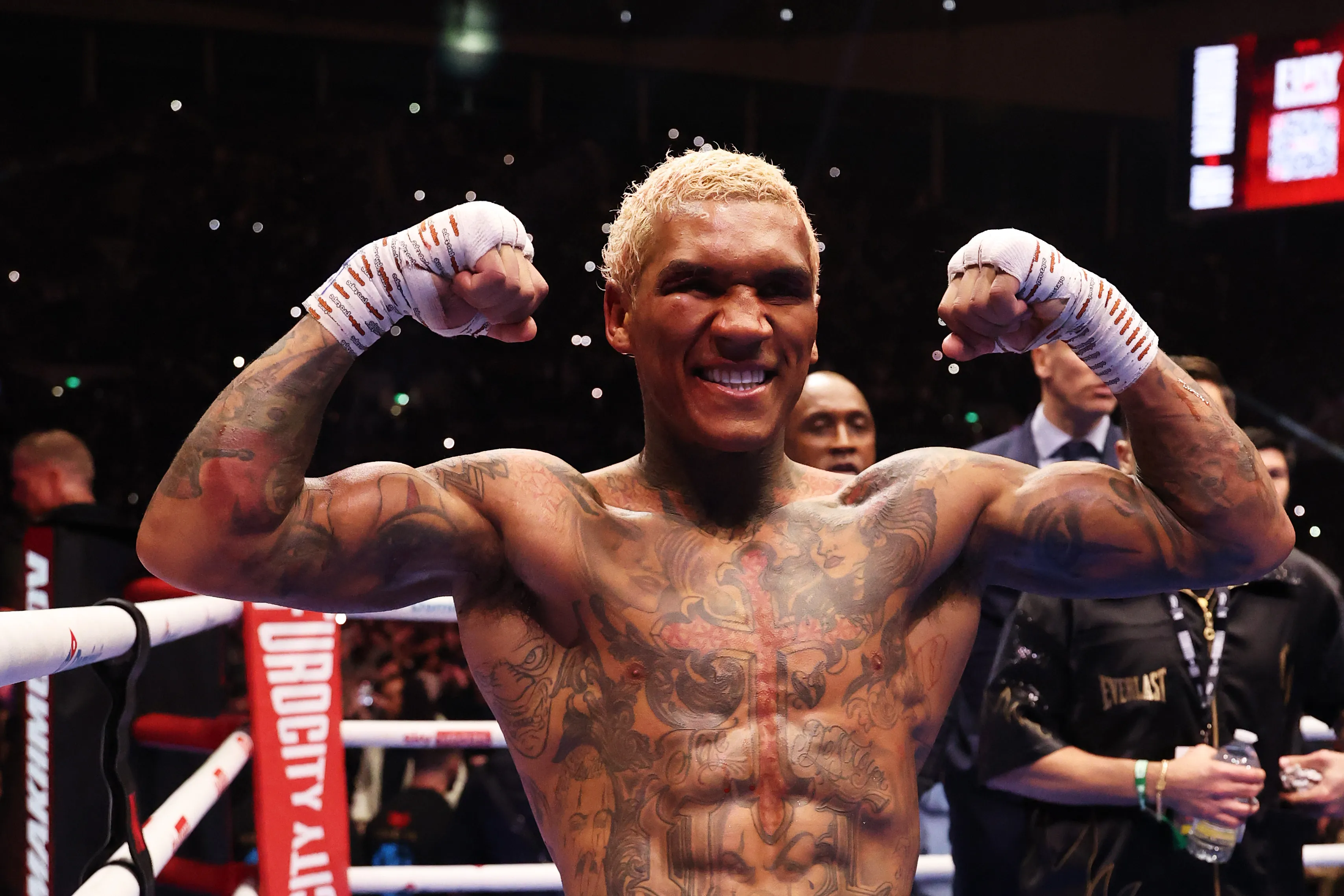 Benn enfrentará a García en septiembre/Getty Images for Netflix)