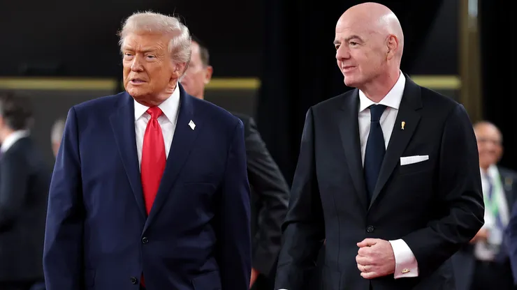 Donald Trump y Gianni Infantino entregarán el trofeo al campeón del Mundial