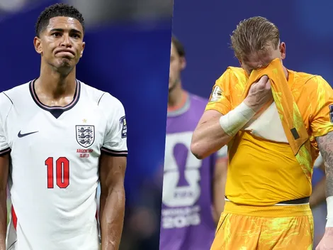 Insólito: Bellingham culpó a Pickford por la derrota contra Argentina